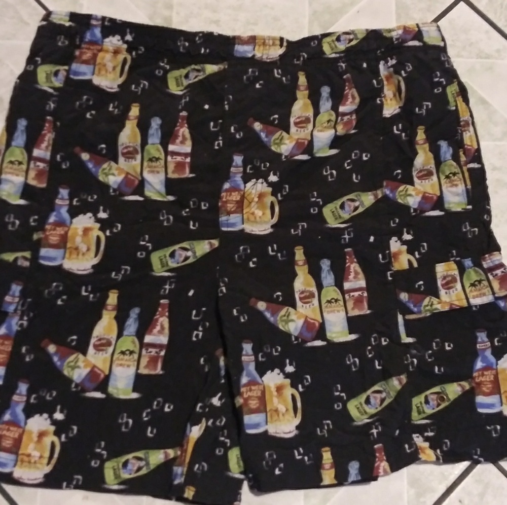 Chorokee Beer Bottle Print Shorts Small